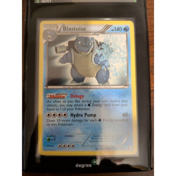 blastoise graded card Radiant 018/071 – PSA – Pokémon GO – JapanPopMart – Japan Pop Mart this card is the perfect way to showcase your collection. CGC 8 NM-MT Blastoise EX